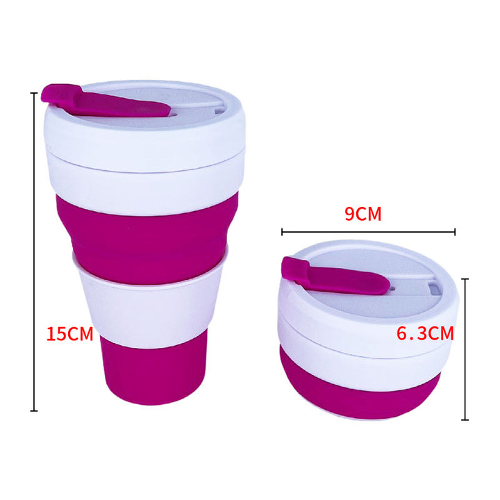 Women Foldable Coffee Cup with Lid Stornfield