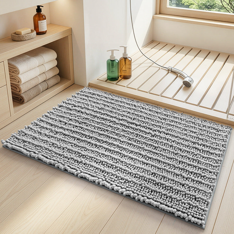 Plush Textured Bath Mat