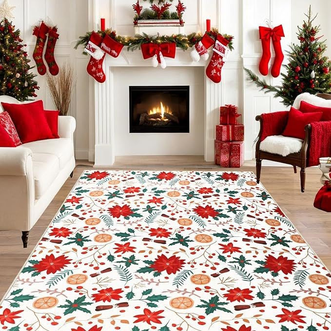 Festive Holiday Area Rug Stornfield