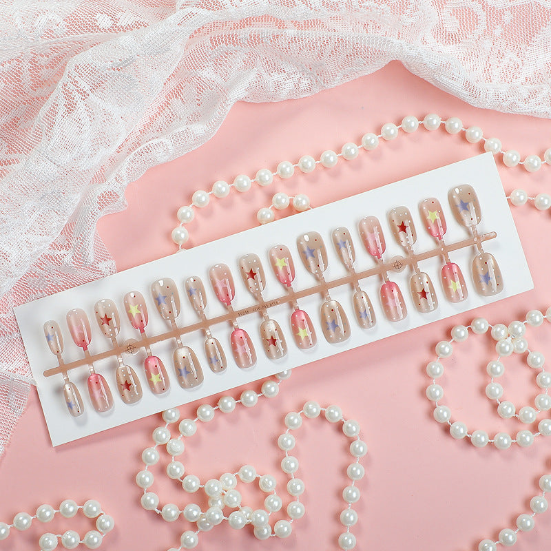 Decorative Press-On Nail Art Set 1790738609