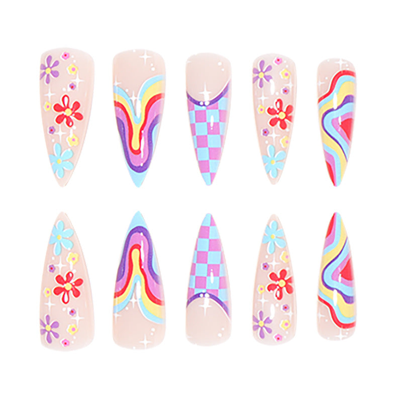 Decorative Artistic Nail Tips Stornfield
