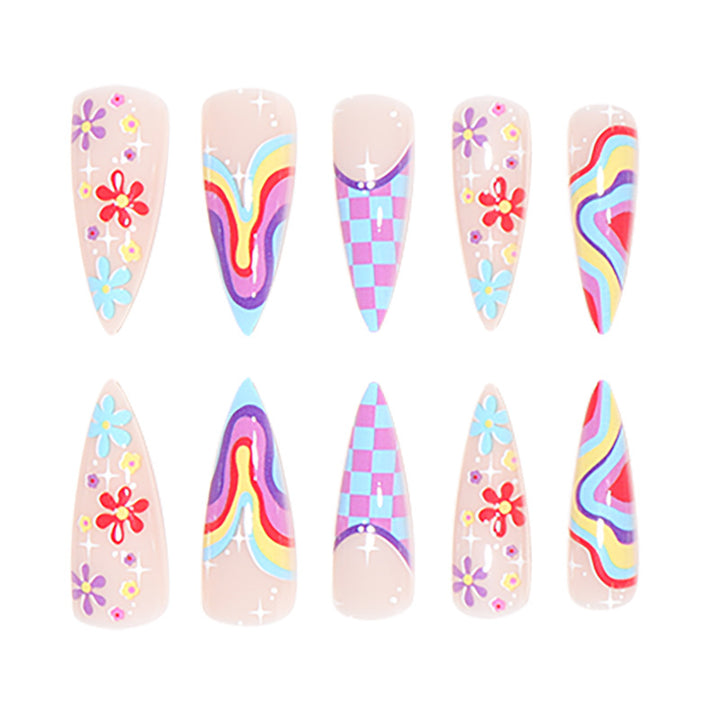 Decorative Artistic Nail Tips Stornfield