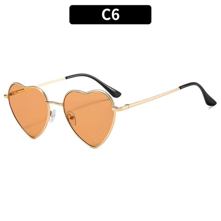 Heart-Shaped Fashion Sunglasses