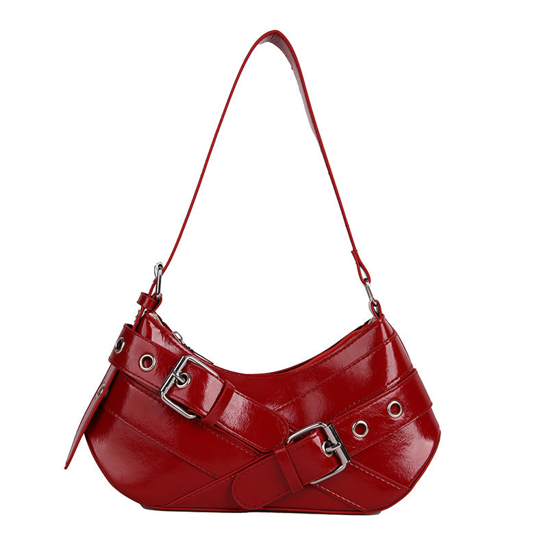 Stylish Patent Leather Shoulder Bag Stornfield