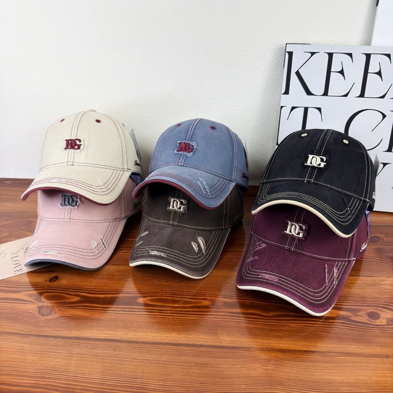 Men's Distressed Cotton Baseball Cap Stornfield 1784270840