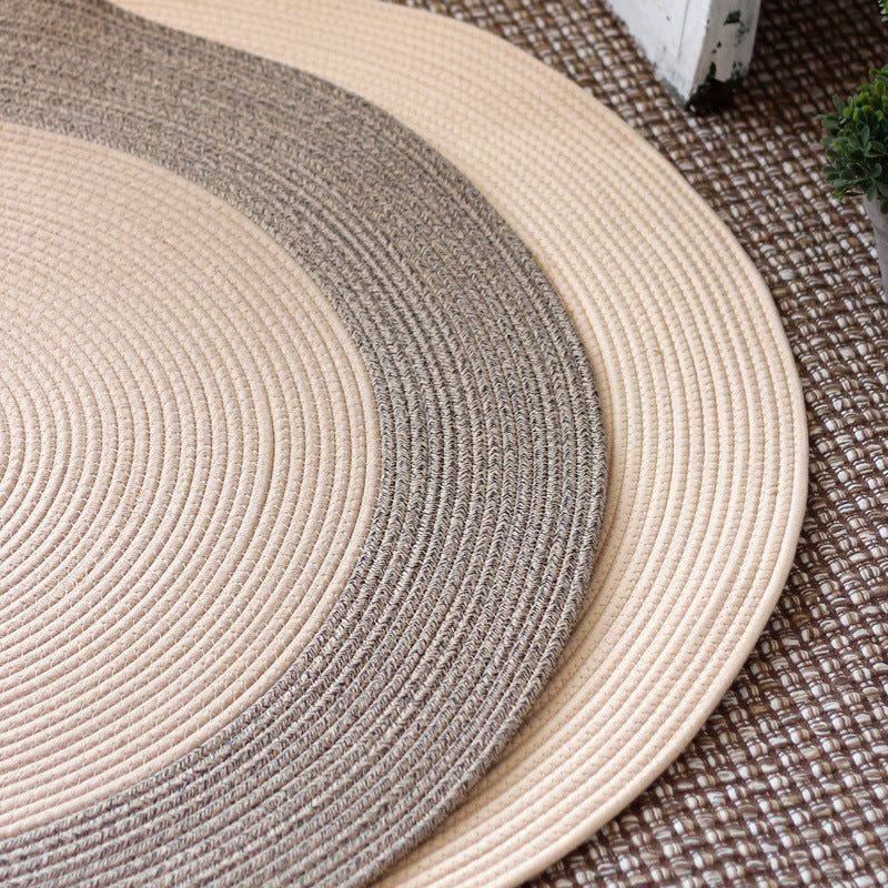 Round woven rug Stornfield