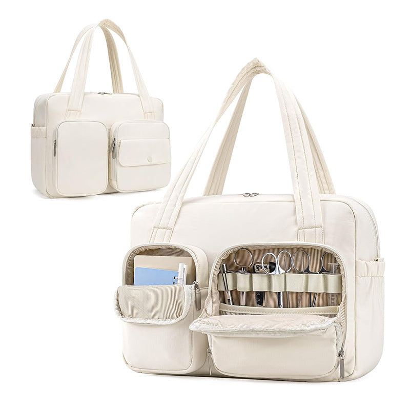 Multifunctional everyday bag with external compartments Stornfield