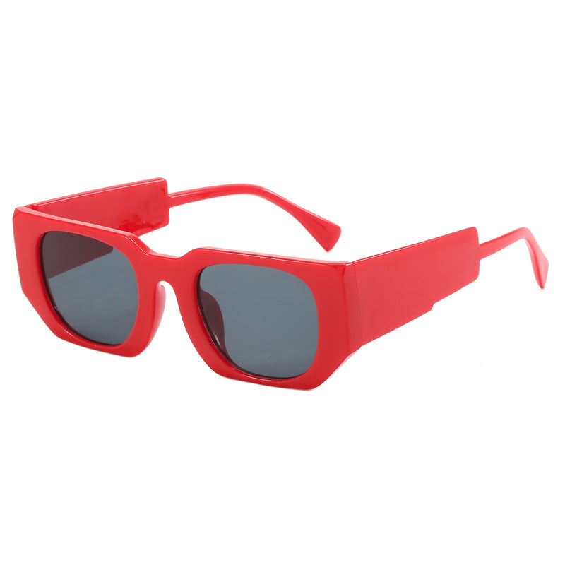 Women geometric oversized sunglasses with wide design Stornfield