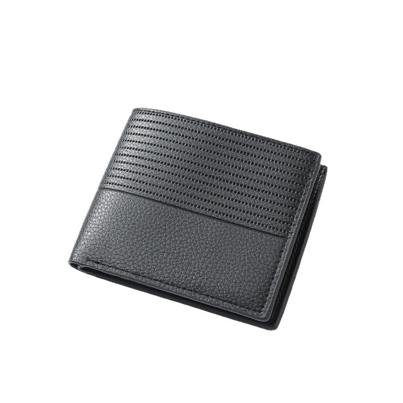 Textured Leather Card Case Stornfield