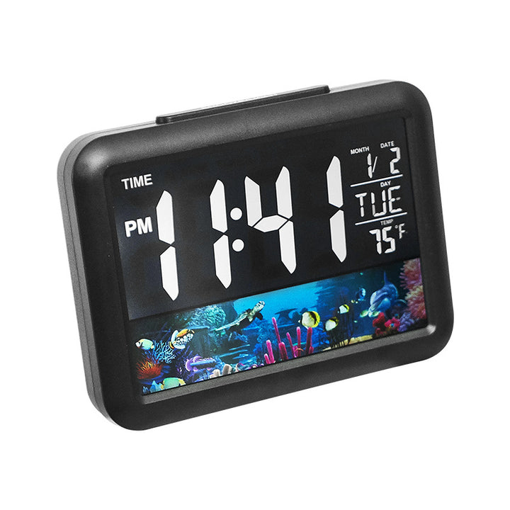 Digital alarm clock with underwater motif Stornfield