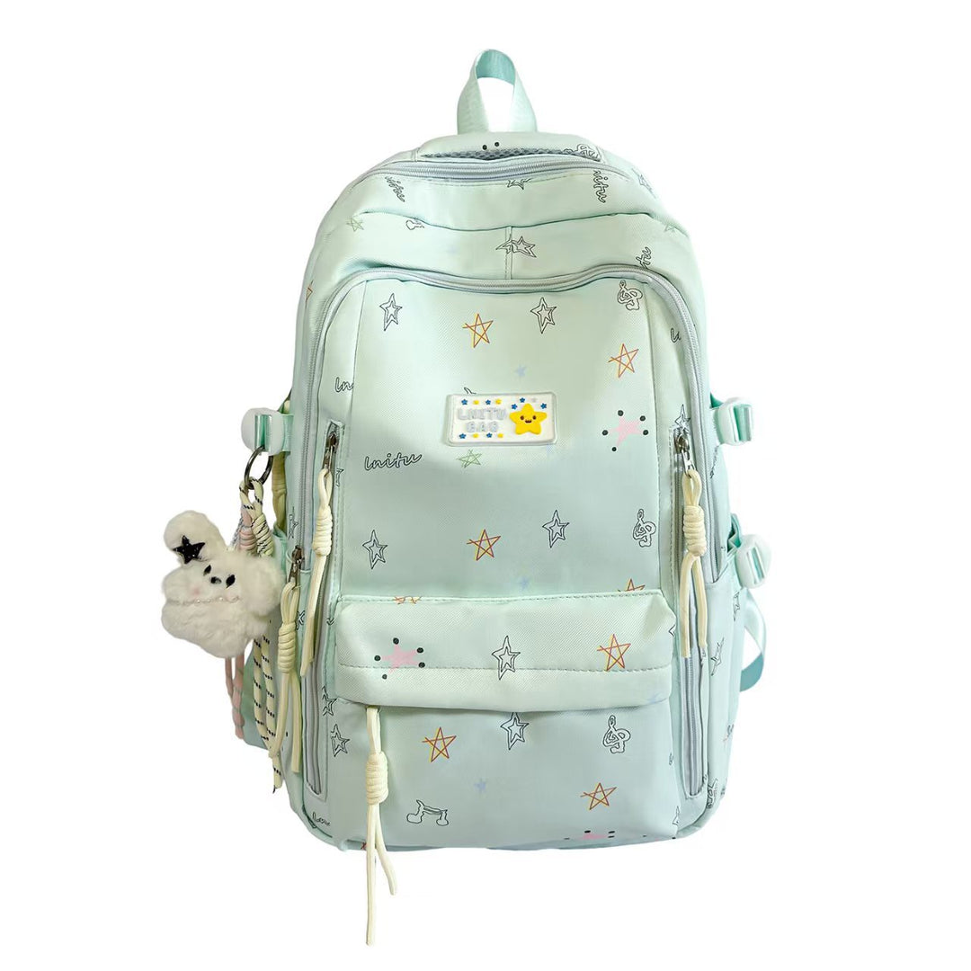 Star-Patterned Multi-Function Backpack Stornfield