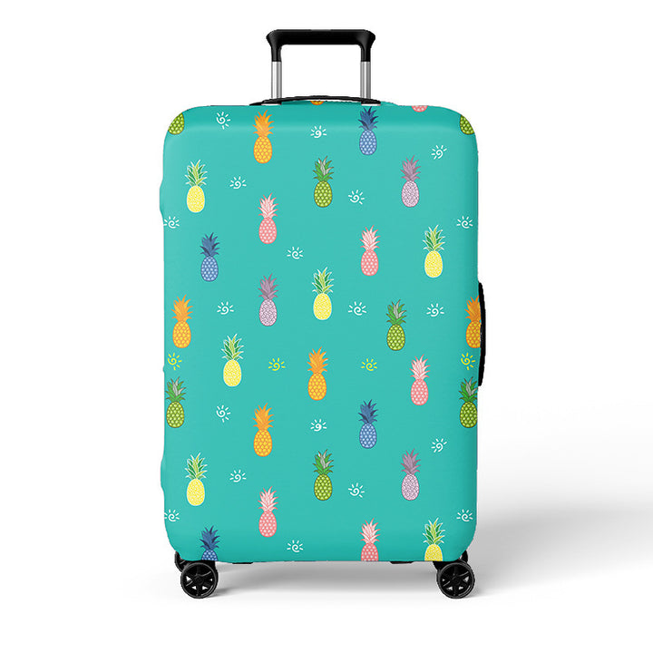 Unisex Suitcase Cover with Colorful City Design Stornfield