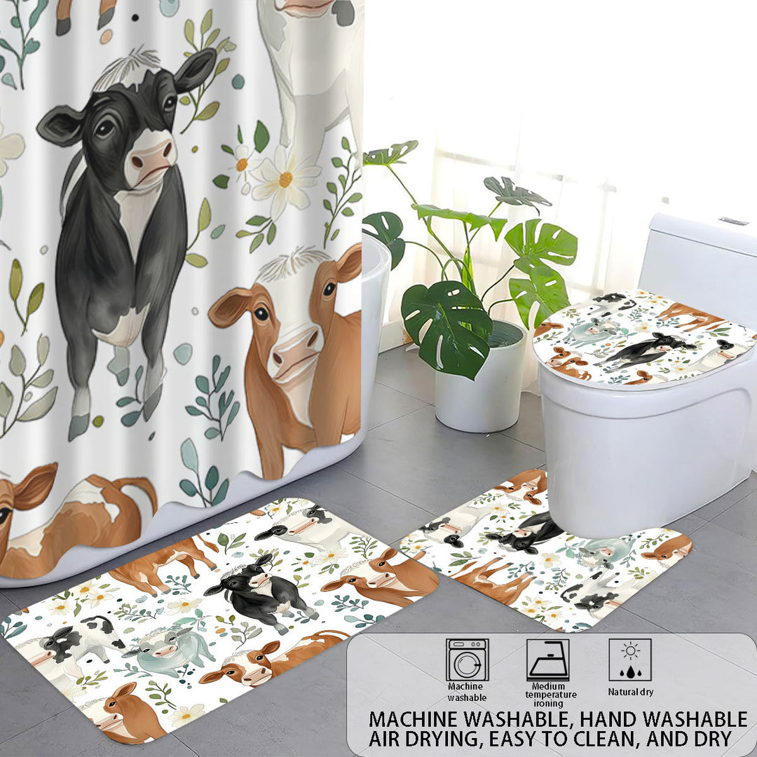 Cartoon Lamb-Themed Bathroom Décor Set Stornfield