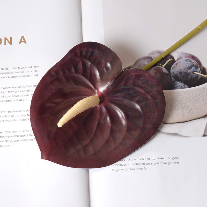 Decorative Artificial Anthurium Flower Stem