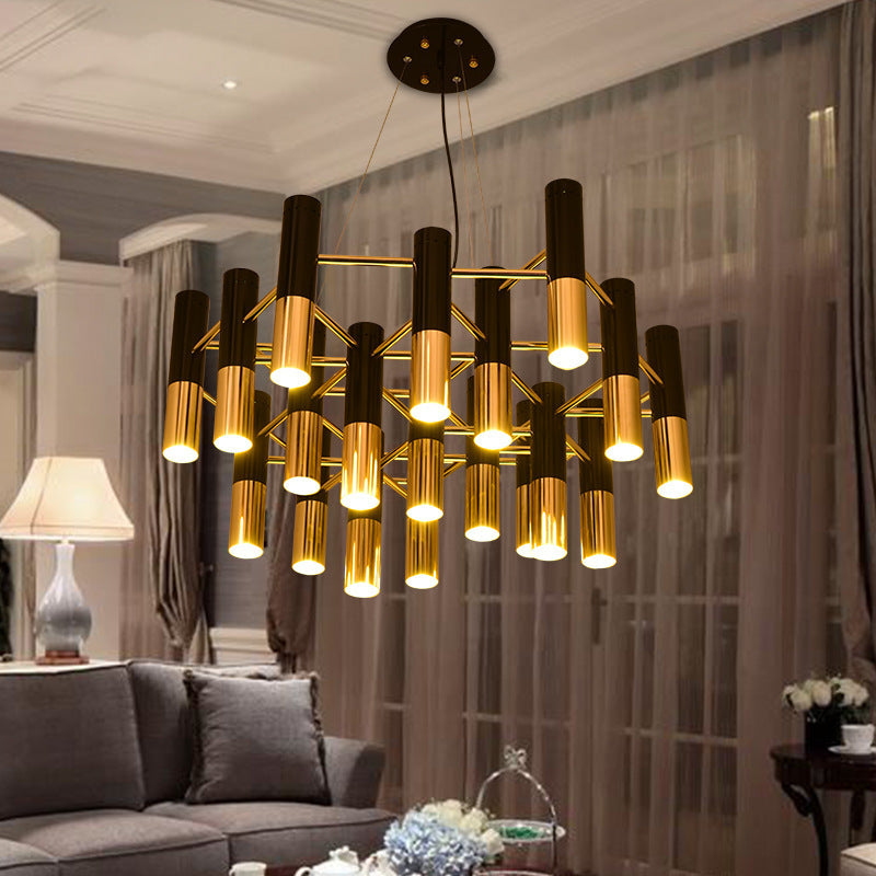 Luxurious Geometric Pendant Chandelier