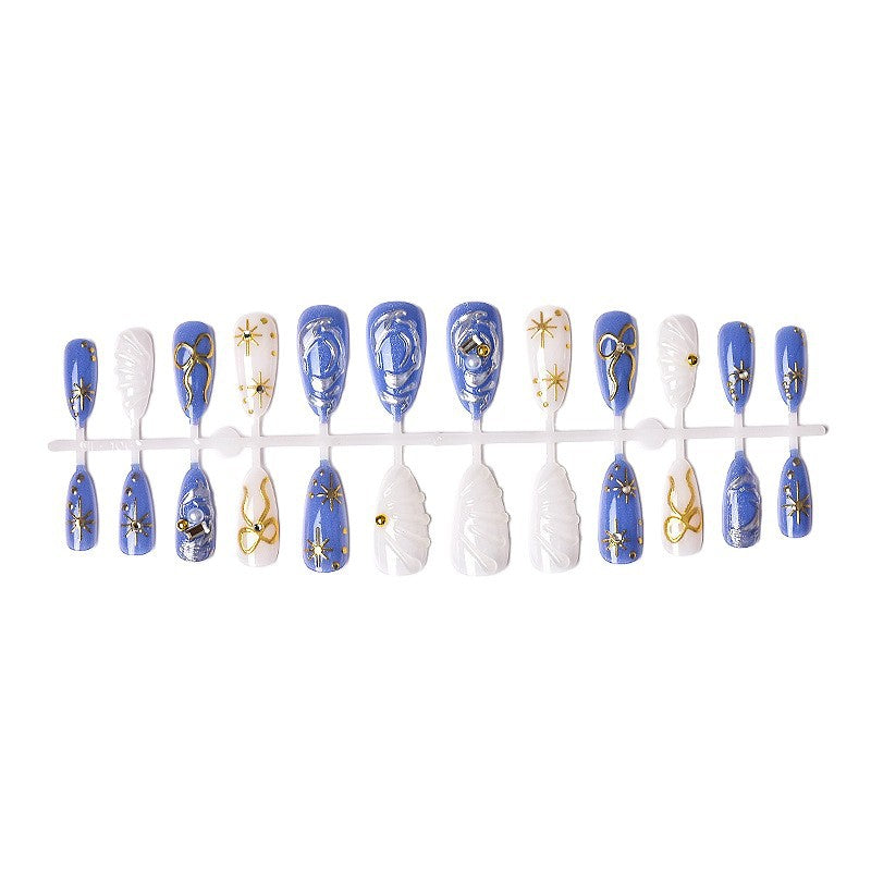 Artfully designed nail set Stornfield