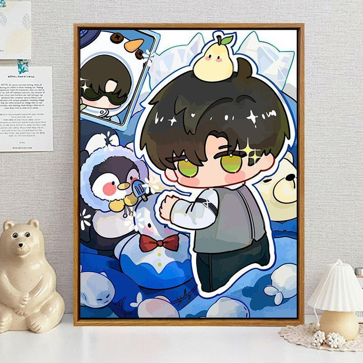 Cartoon-Themed Decorative Wall Art Stornfield