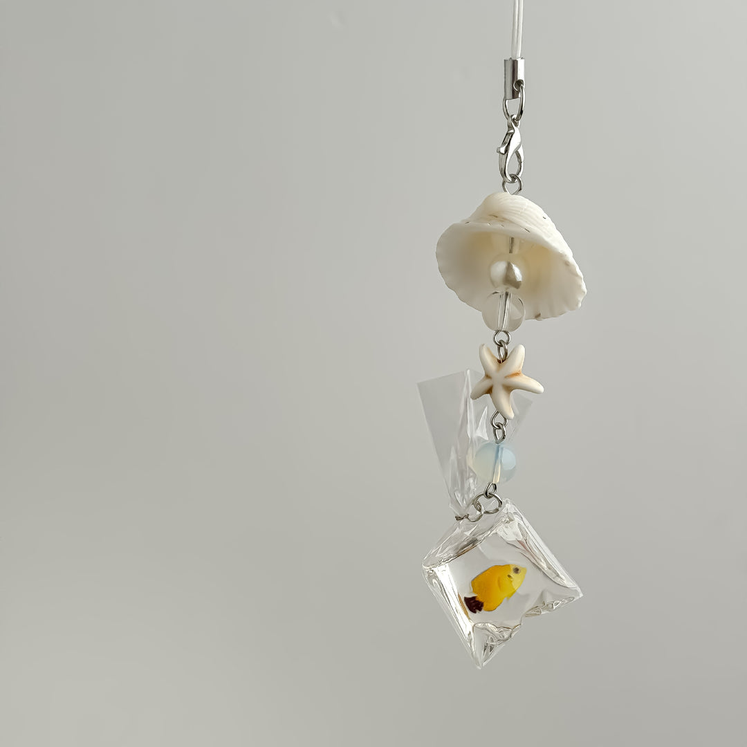 Decorative Sea-Inspired Charm Keychain Stornfield