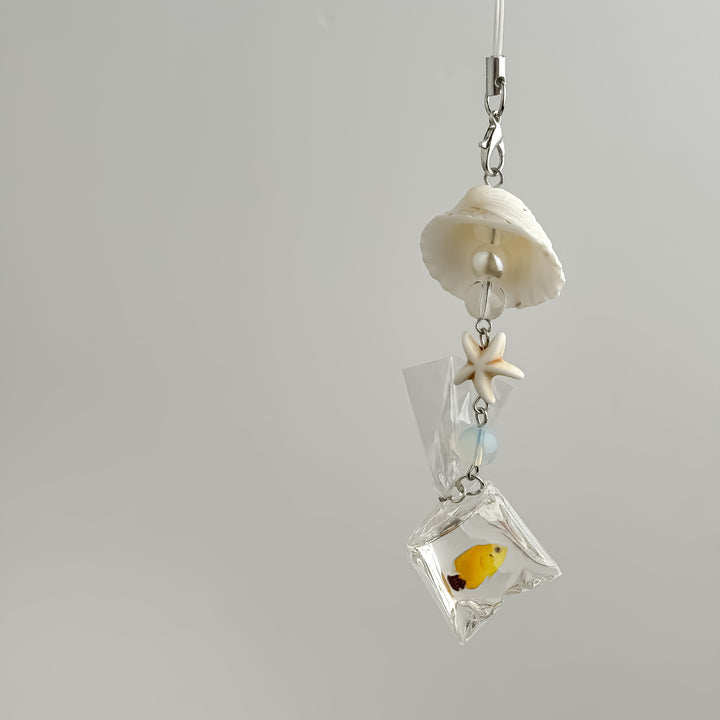 Decorative Sea-Inspired Charm Keychain Stornfield