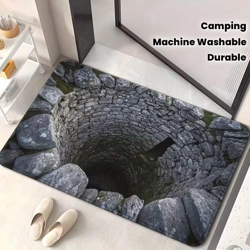 Artistic Well-Themed Area Rug