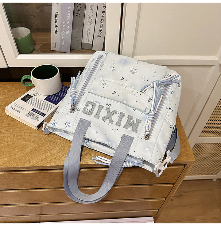 Trendy Illustrated Graphic Backpack Stornfield