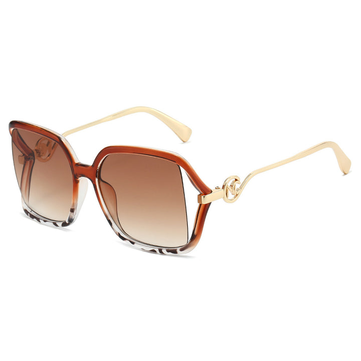 Oversized Geometric Gradient Sunglasses Stornfield