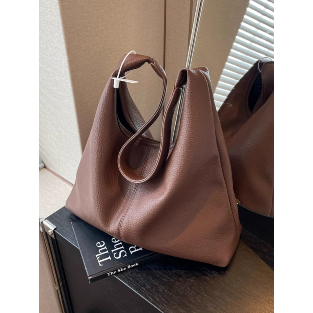 Luxurious Textured Hobo Bag Stornfield