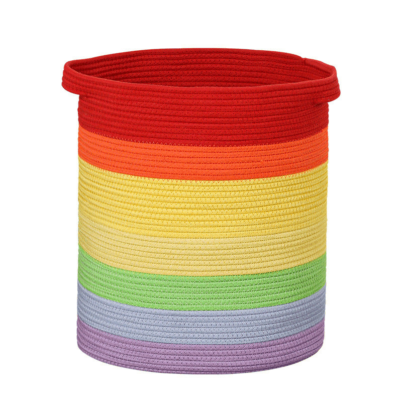 Women's storage basket with modern striped design Stornfield
