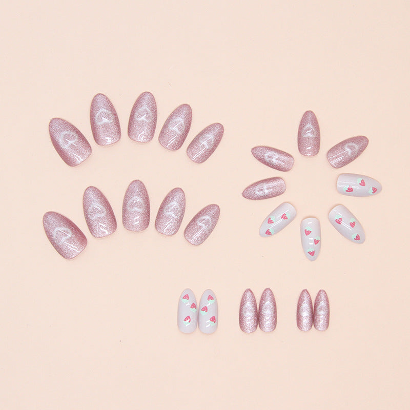 Strawberry Floral Nail Art Set Stornfield