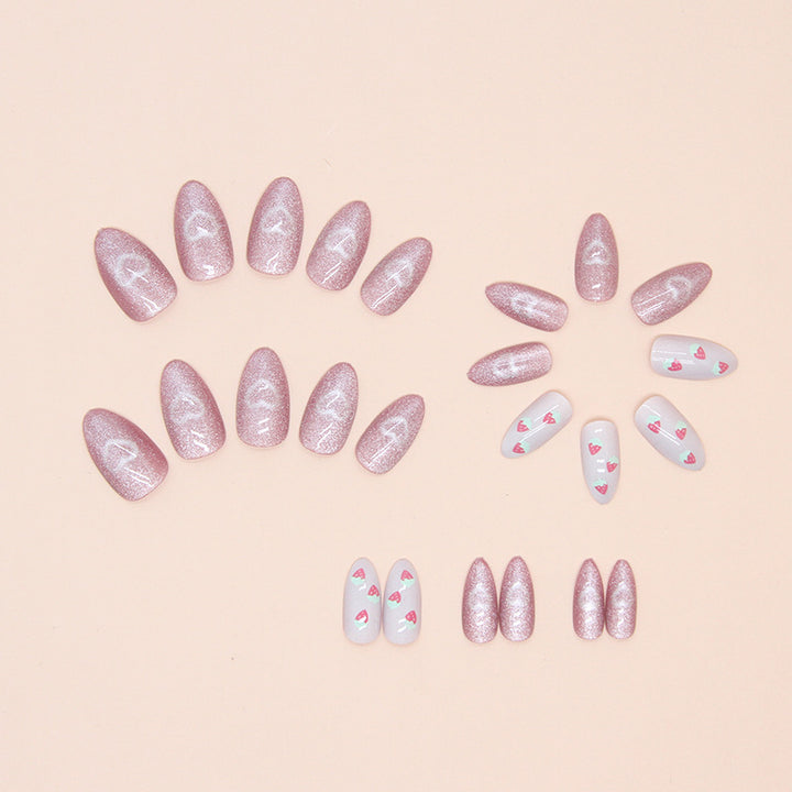 Strawberry Floral Nail Art Set Stornfield