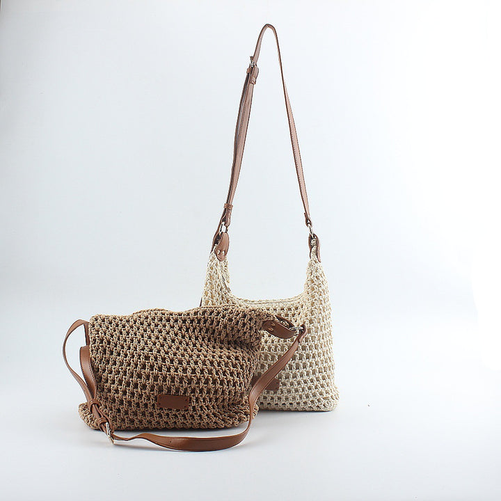 Handcrafted bucket crossbody bag Stornfield