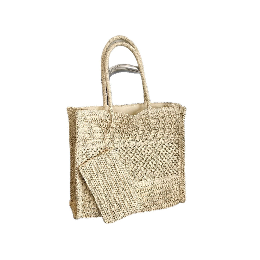 Handbag Made of Natural Weave Stornfield