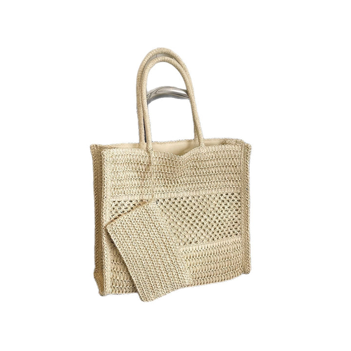 Handbag Made of Natural Weave Stornfield