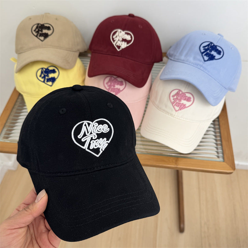 Women's Embroidered Heart-Detail Baseball Cap Stornfield