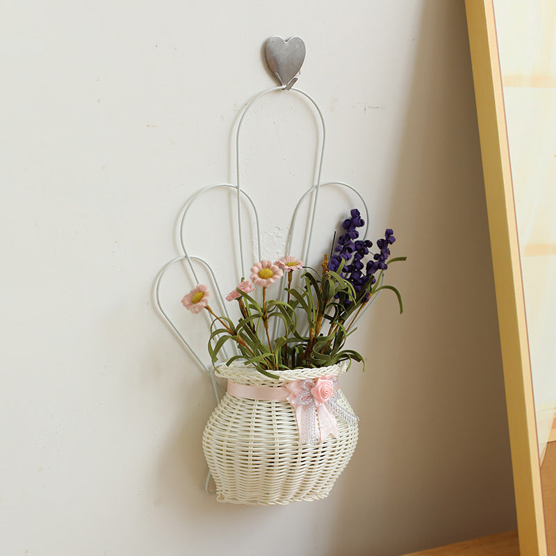 Decorative Woven Flower Basket Stornfield