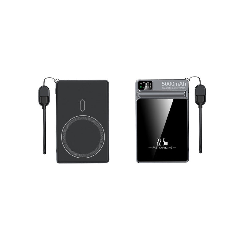 Portable power bank with wireless charging function from Stornfield