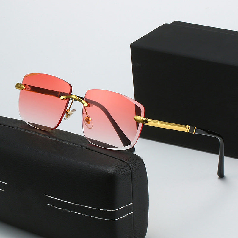 Women's square sunglasses with stylish plastic and metal details Stornfield