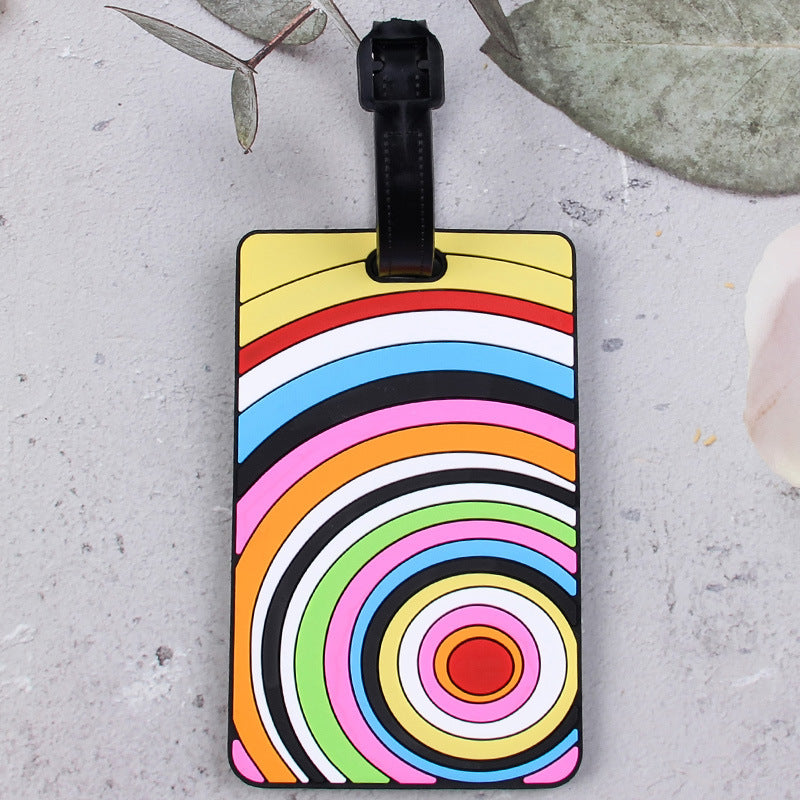 Geometric Pattern Luggage Tag Stornfield