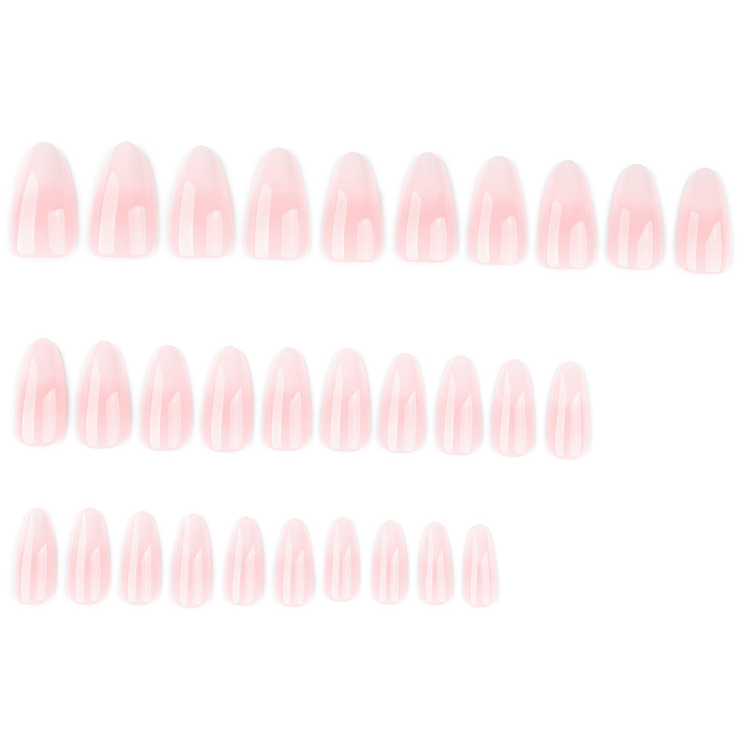 Stylish nail extensions with delicate ombre design Stornfield