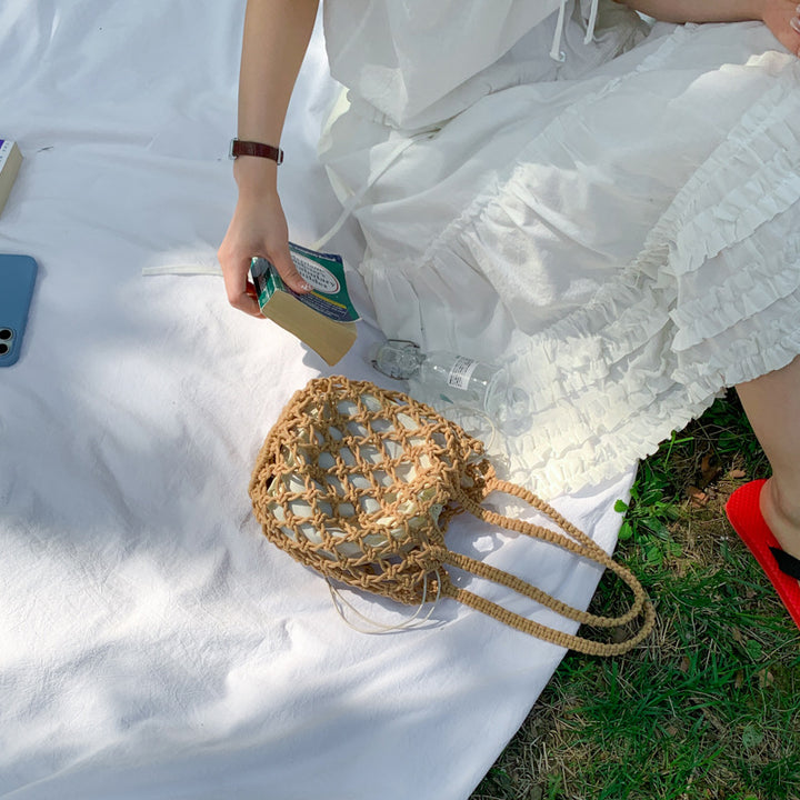 Stylish Macrame Tote Bag Stornfield