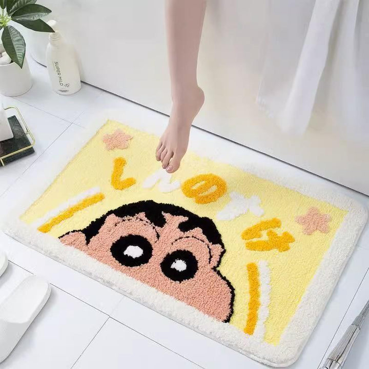 Cartoon Character Bathroom Rug for Home