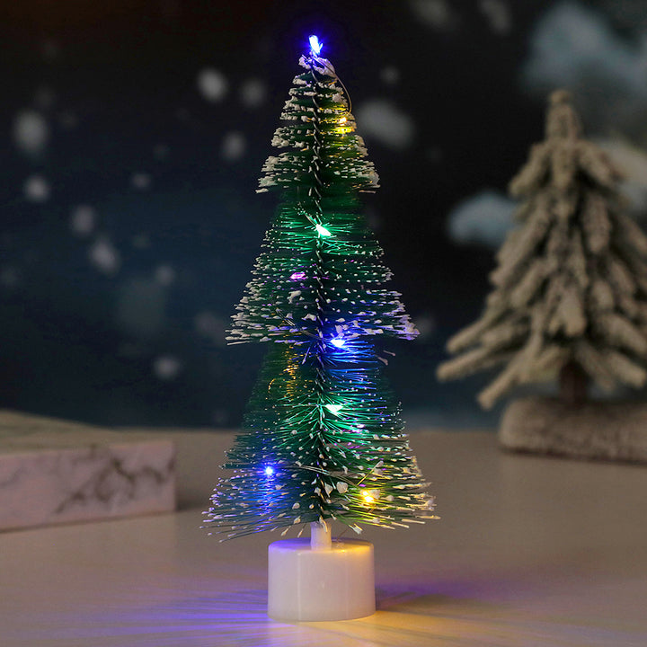 Christmas tree with LED lighting