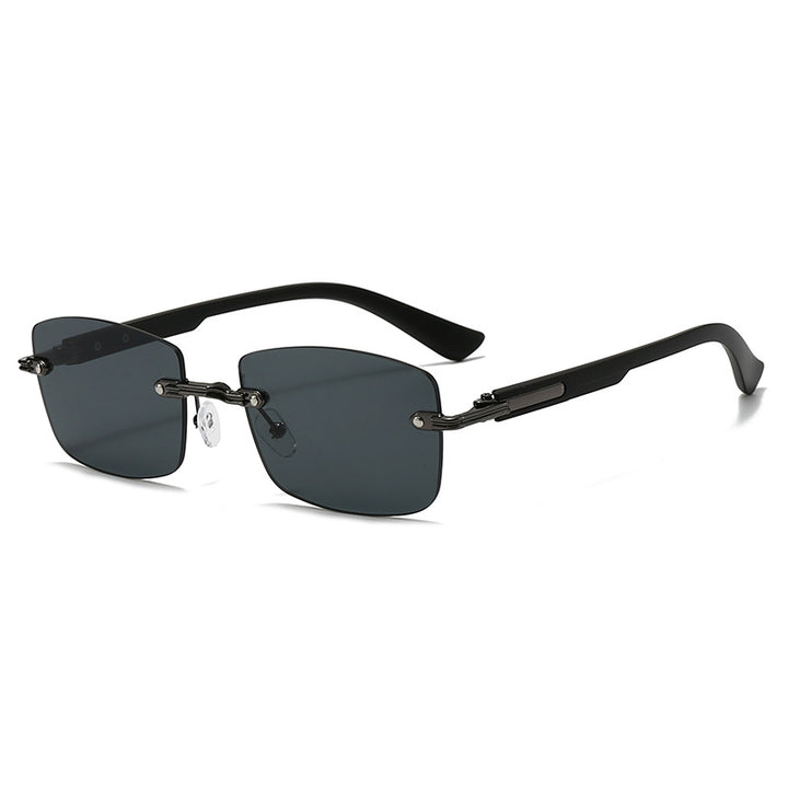 Women's fashionable square sunglasses with elegant wooden accents Stornfield
