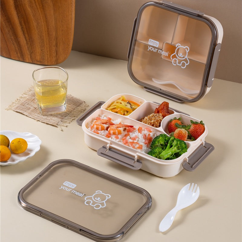 Multifunctional Meal Prep Bento Box with Compartments