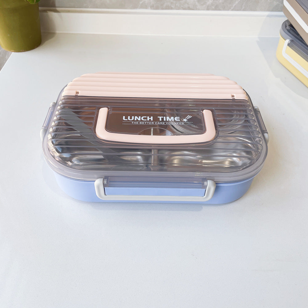 Multi-Compartment Food Storage Bento Box