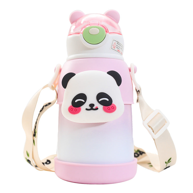 Ladies Insulated Water Bottle with Colorful Rabbit Design Stornfield