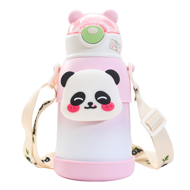 Ladies Insulated Water Bottle with Colorful Rabbit Design Stornfield