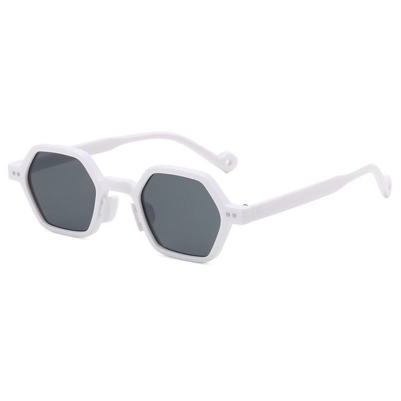 Women's Geometric Sunglasses in Modern Hexagon Design Stornfield
