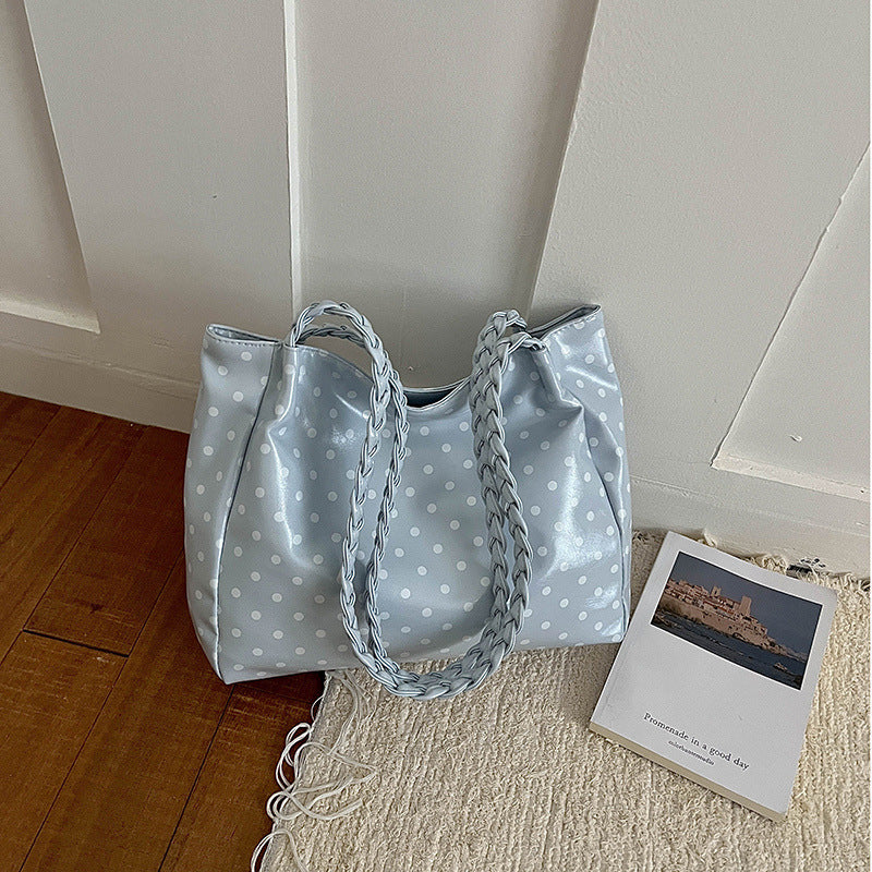 Polka Dot Patterned Handbag