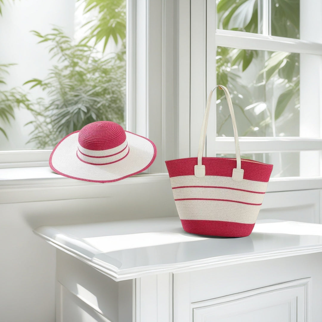 Beach bag and sun hat Stornfield